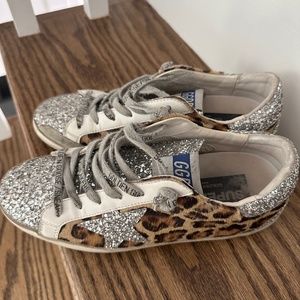 Pony hair golden goose